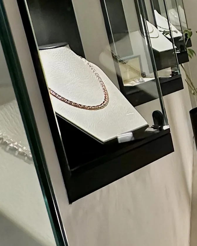 Cadena de eslabones en oro rosa
